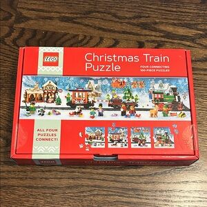 LEGO Christmas Train Puzzle Set